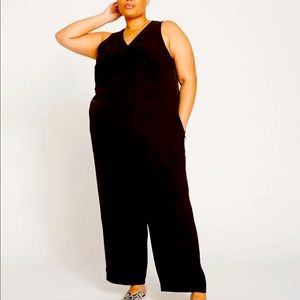 UNIVERSAL STANDARD L 22-24 CITY STRETCH JUMPSUIT